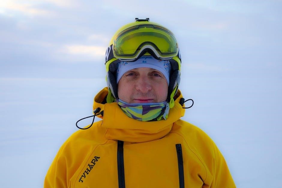 ski goggles size guide